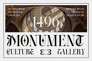 Midnight Bound - Blackletter x Serif, a Serif Font by Shakira Studio (Thumbnail 9 of 10)