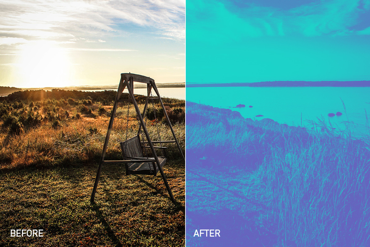 Duotone Photoshop Action, an Action Add-On by Kovalski (Photo 5 of 9)