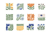 Organic Flowers, an Object Graphic by AnkaDrozd (Thumbnail 2 of 7)