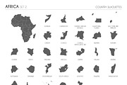 233 Silhouettes of Countries, an Education Illustration by asantosg (Thumbnail 3 of 26)