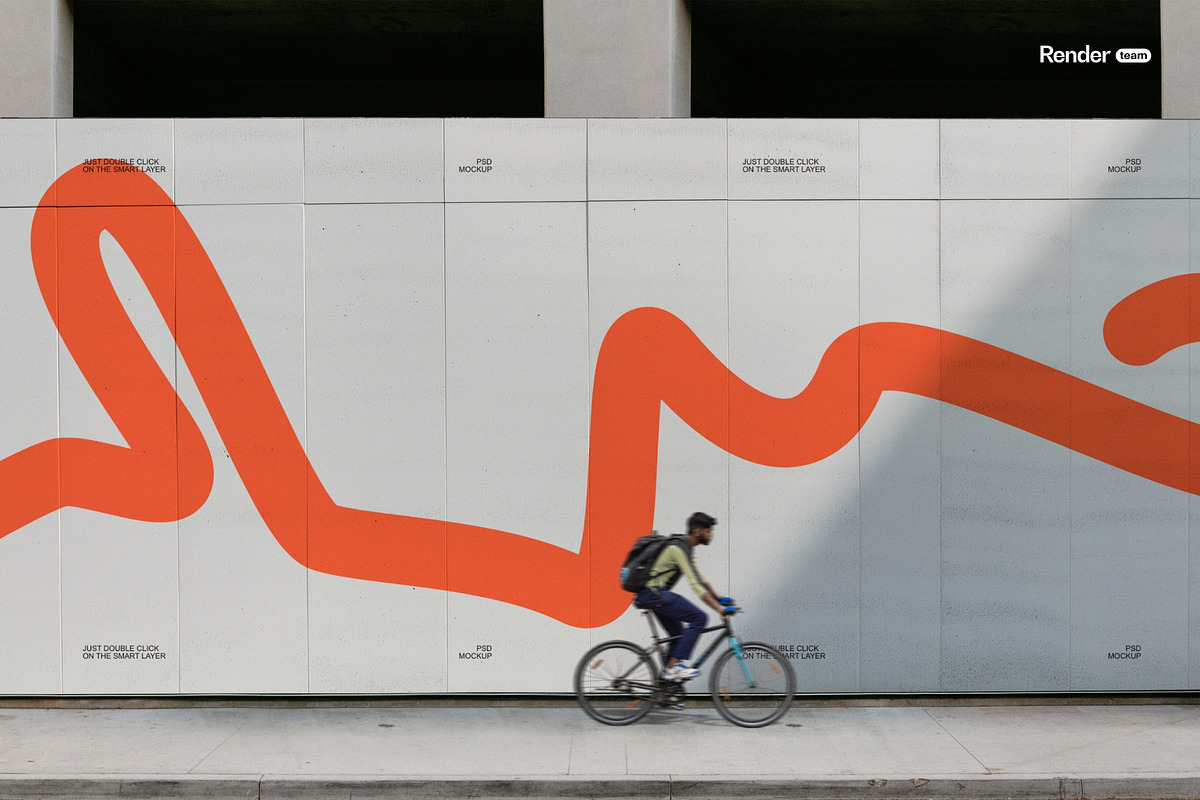 Outdoor Advertising Mockup Set, an Advertising Mockup by Renderteam (Photo 3 of 12)