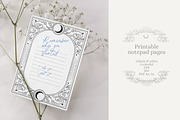 Notepad pages/ To do list, a Background Graphic by Nadia Murash (Thumbnail 1 of 3)