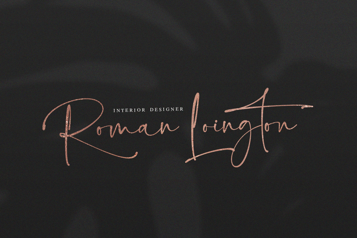 Wolmington Script Font, a Script Font by Salt & Pepper Designs (Photo 4 of 12)