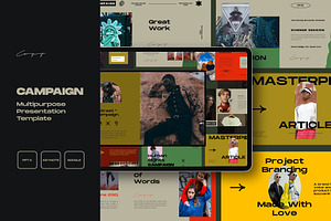 Campaign Bundle Presentation Pack, a Presentation Template by Rocket Template