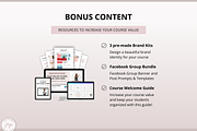 Course Creator Canva Template Bundle, a Presentation Template by Julia On Purpose (Thumbnail 9 of 10)