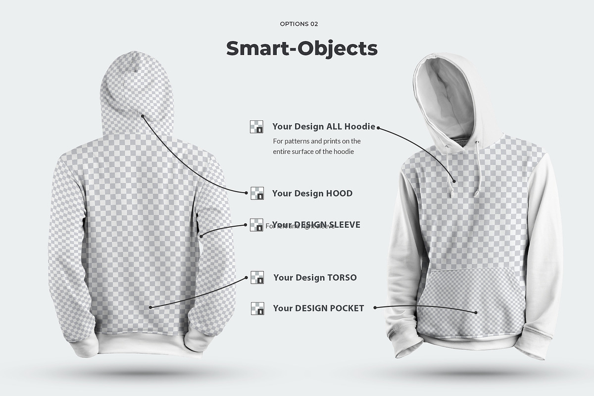 8 3D Men Mockups Hoodie, a Hoody Mockup by Grow Design Craft Studio (Photo 4 of 7)
