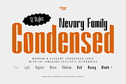 Nevary Modern Sans Family | 75% OFF, a Sans Serif Font by Lettertype Studio (Thumbnail 1 of 20)
