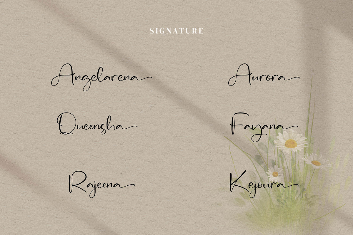 Asmeralka, a Script Font by Integritype Studio (Photo 11 of 14)