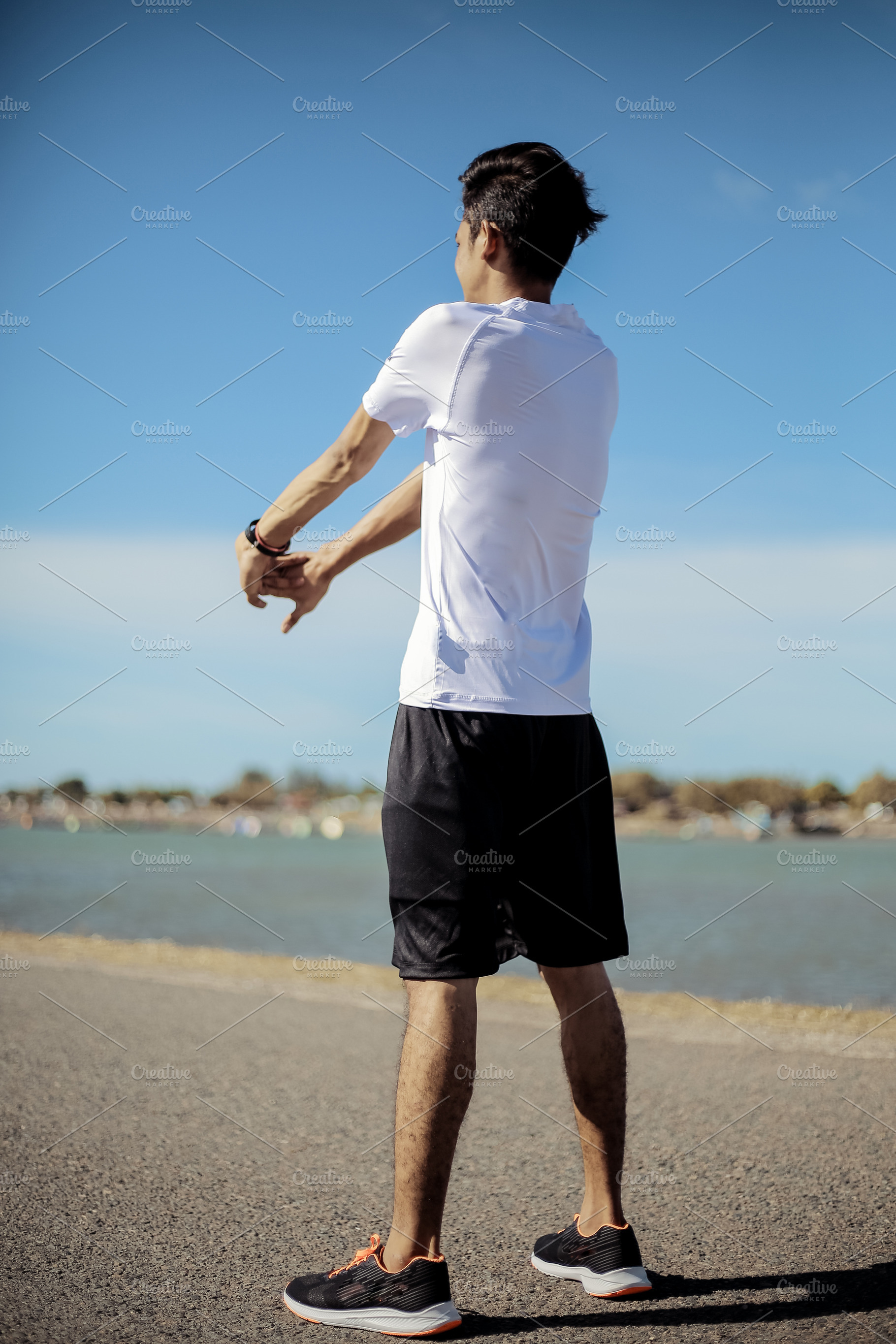 men are warming up, a Sports & Recreation Photo by bastera