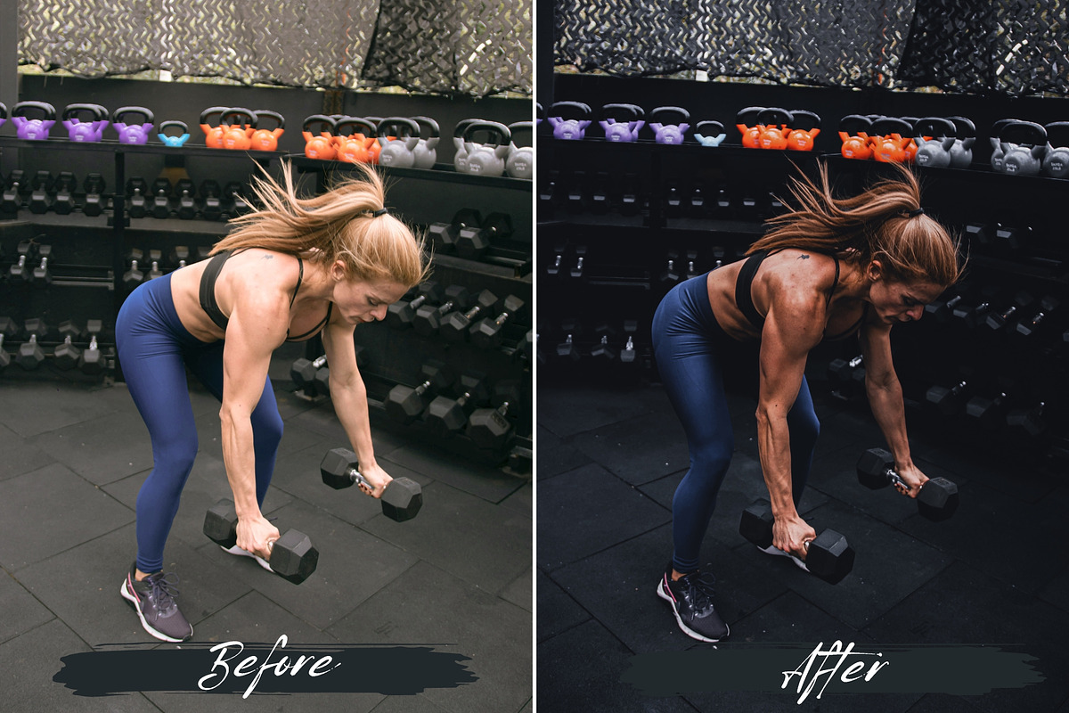 Gym & Fitness Lightroom Presets, a Preset Add-On by MEPRESETS (Photo 8 of 8)