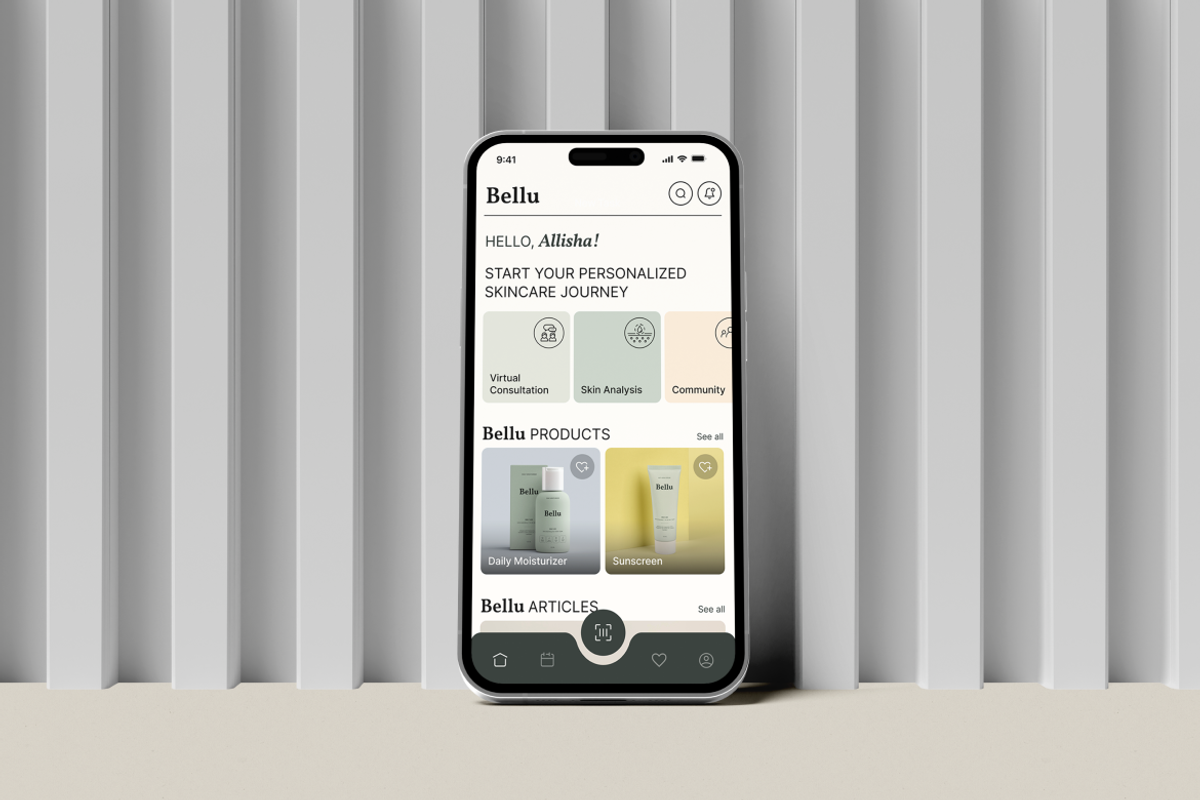 Bellu - Skin Care App, an App Template by Rahardi Creative (Photo 4 of 4)