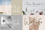 Modern Script Font Bundle, a Script Font by Flawless And Co (Thumbnail 4 of 12)