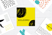 Invitation cards., an Invitation Template by DikayaMiau (Thumbnail 1 of 4)