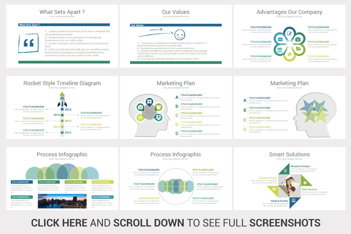Start up PowerPoint Template, a Presentation Template by OceanArt (Photo 11 of 28)