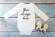 14 Bodysuit Mockup Bundle., a Print Template by MockupMarket (Thumbnail 4 of 15)