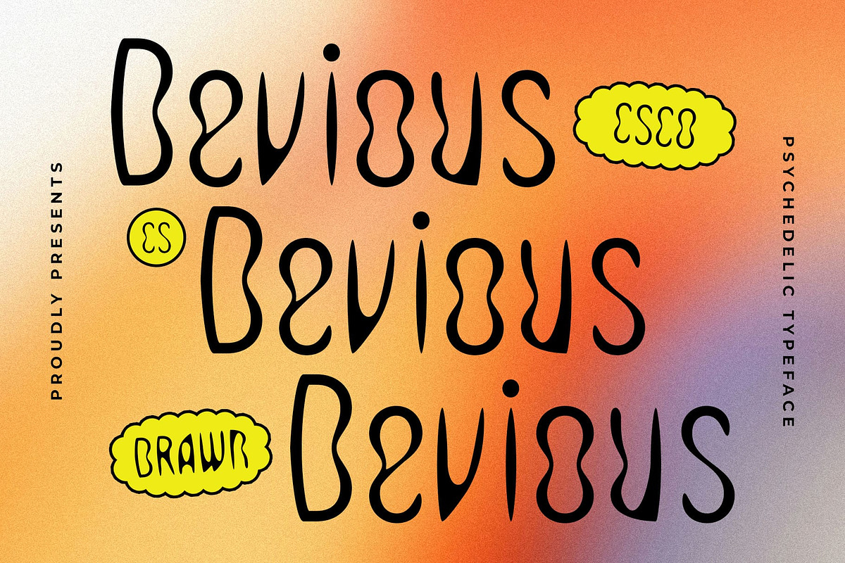 CS Devious Drawn, a Sans Serif Font by Craft Supply Co. (Photo 1 of 8)