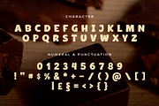 Buhega Chocoo – Bold Food Font, a Font by Lettermine (Thumbnail 9 of 9)