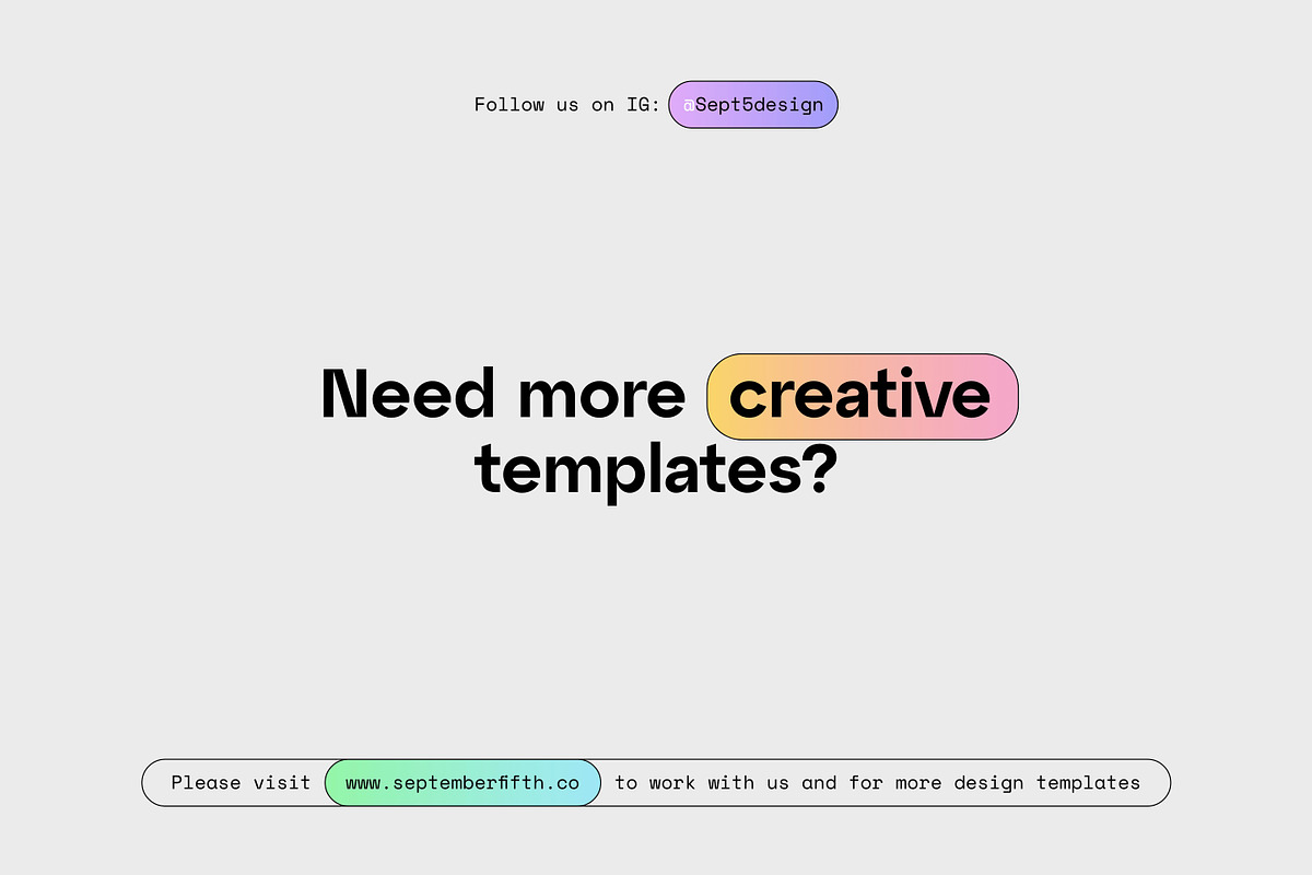 CANVA Aura Gradient Quotes BUNDLE, a Social Media Template by September 5th (Photo 20 of 21)