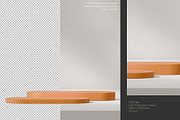 5 Podium with Transparent Background, a Background Graphic by faustudio (Thumbnail 6 of 7)