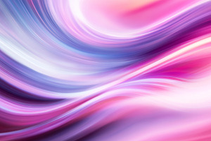 Soft Abstract Waves in Pink and Blue Gradient, an Abstract Photo by Natalia Klenova's Shop