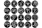 Communication chat message bubbles, an Object Graphic by pikepicture (Thumbnail 2 of 3)