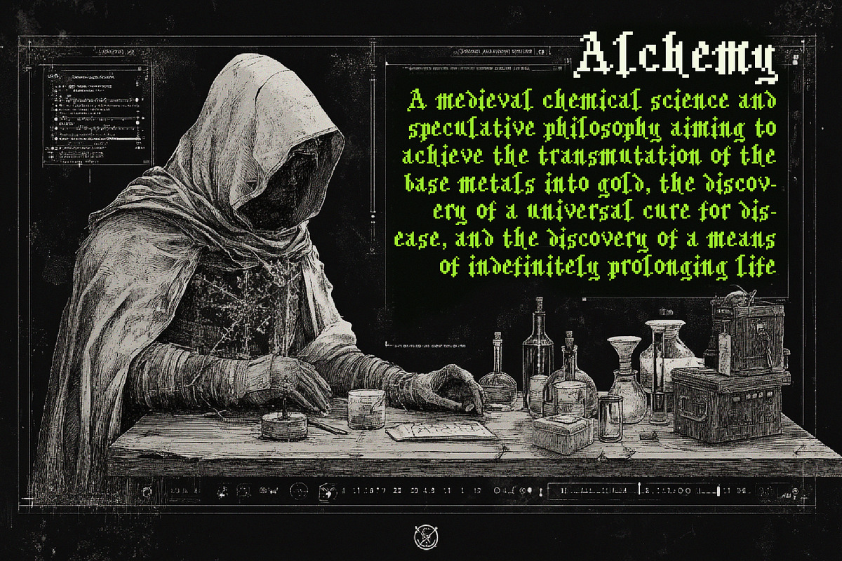 Pixel Warden - Blackletter Typeface, a Serif Font by HipFonts (Photo 2 of 8)