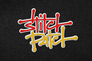 Embroidery Patch Mockup, a Merchandise Mockup by Design Squad