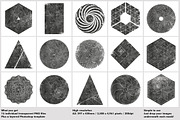 Textured Geometric Masks, a Texture Graphic by Offset (Thumbnail 2 of 5)