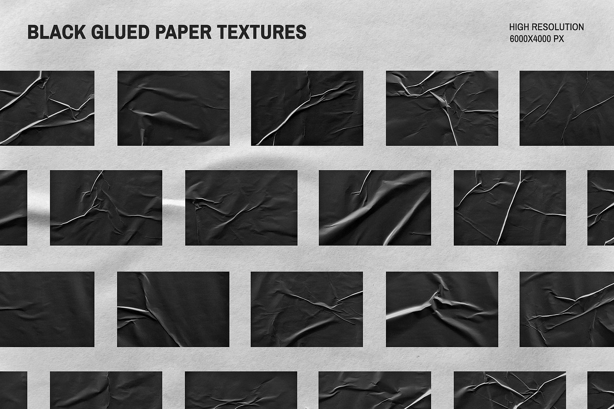 Glued Paper Textures, a Texture Graphic by Gravito (Photo 5 of 5)
