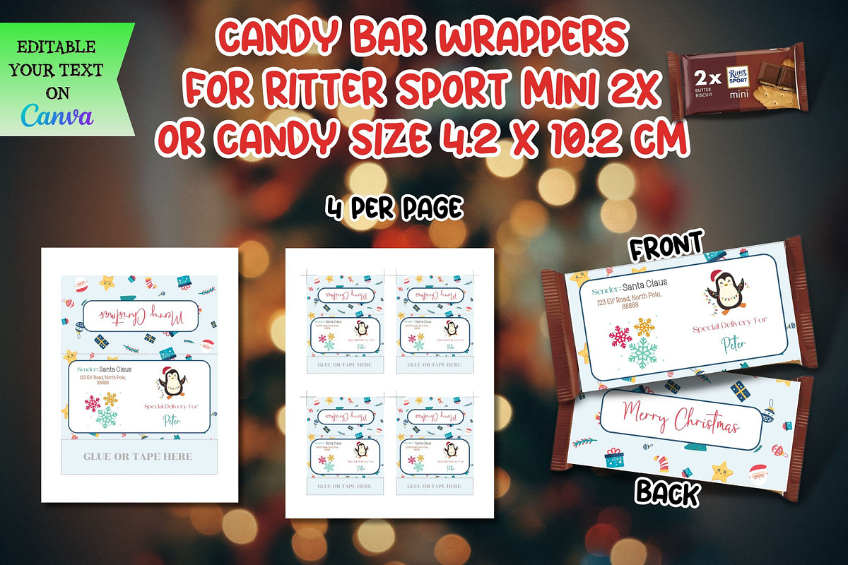 Santa Letter Bundle #14, a Print Template by Adalin Shop (Photo 8 of 13)