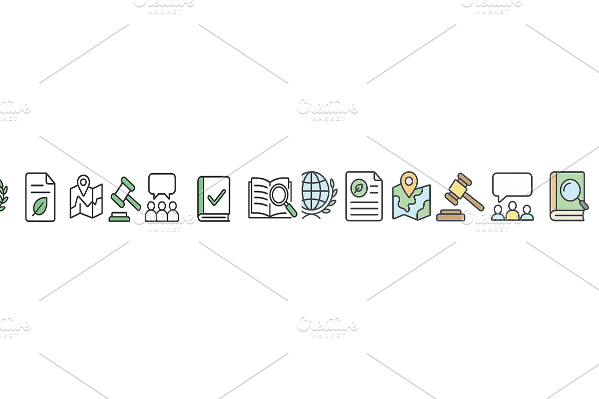 Creative icons representing various, an Education Illustration by ZinetroN