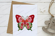 Crochet Valentines Butterfly Png, an Illustration by Dream Creation (Thumbnail 3 of 5)