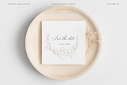 Handrawn Floral Bouquets and Frames, a Decorative Illustration by Saga Design Studio (Thumbnail 8 of 9)