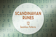 Scandinavian Runes Pattern Set, a Pattern Graphic by The Curio Cabinet (Thumbnail 1 of 5)