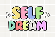 Sweet Dreams - Kids Font Types, a Font by KiddoGlyphs Studio (Thumbnail 2 of 3)