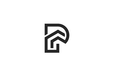 P Home Logo, a Branding & Logo Template by FransiskaDesign