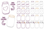 Plum Jar Vectors & Clipart, an Illustration by Amanda Ilkov (Thumbnail 3 of 4)