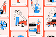 Car Illustration Art Set, an Object Illustration by Vectors Market (Thumbnail 5 of 9)