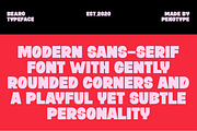 Bearo - Bold Display Font, a Sans Serif Font by Pekotype (Thumbnail 2 of 15)