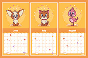 FUNNY ANIMALS 2025 Calendar, a Poster Template by Nearbirds (Thumbnail 5 of 7)