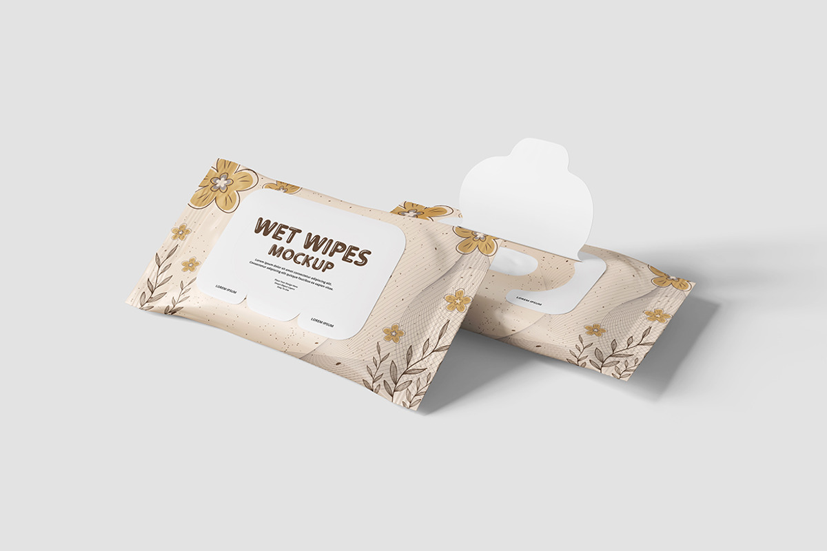 Wet Wipes Mockup, a Product Mockup by bimockup (Photo 6 of 6)