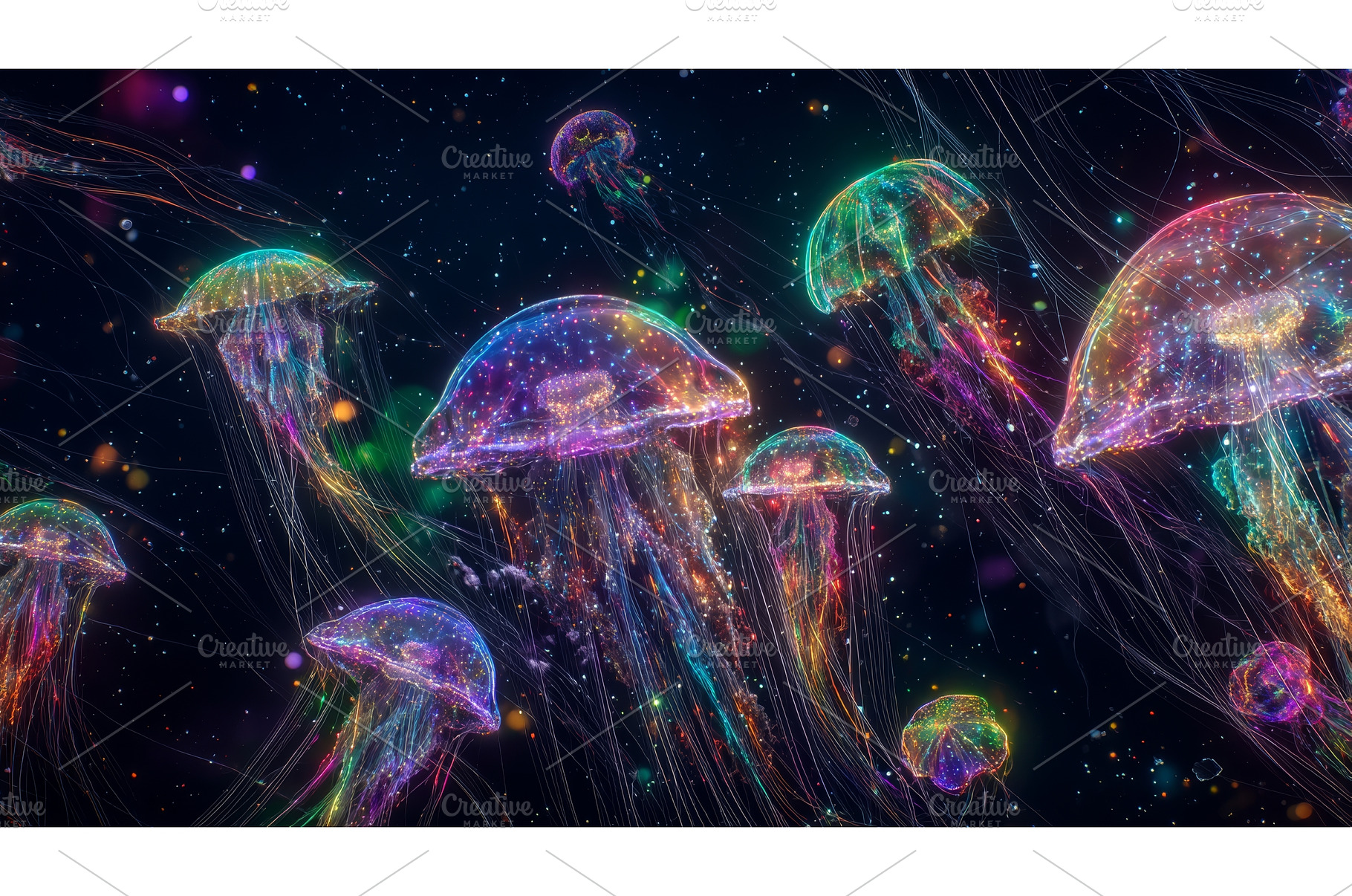 A captivating holographic display, an Animal Photo by ZinetroN