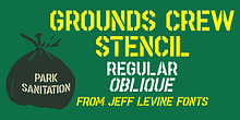 Grounds Crew Stencil JNL