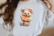 Whimsical Summer Bear Clipart, an Illustration by Designworld (Thumbnail 6 of 8)
