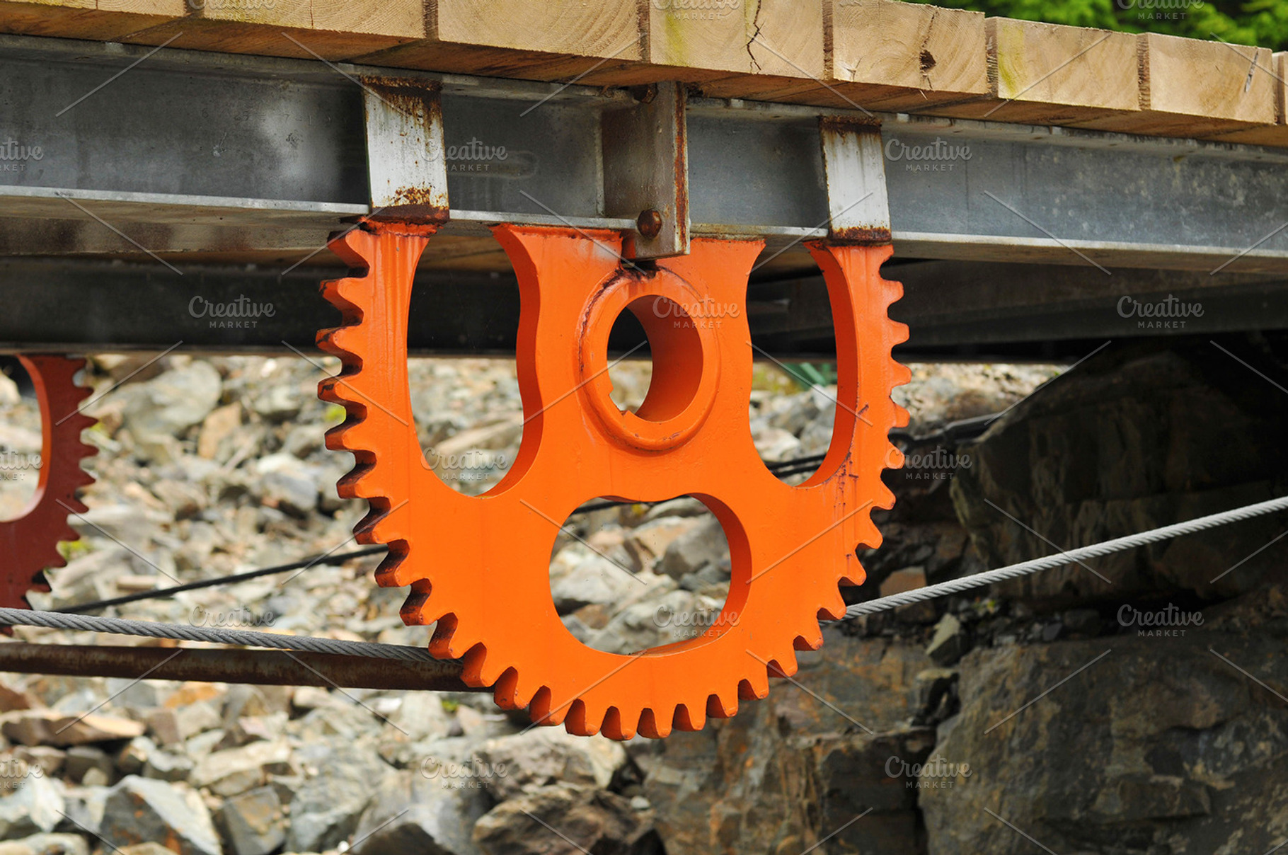 Orange Wheel