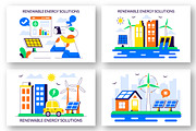10 Renewable Energy Solutions, a Technology Illustration by denayunebgt (Thumbnail 3 of 4)
