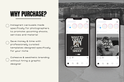 Photography Instagram Templates, a Social Media Template by digitaldispositions (Thumbnail 8 of 9)