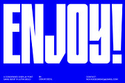 Projekt Display - Condensed Font, a Sans Serif Font by Oskar Biehl (Thumbnail 10 of 10)