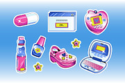 Sticker Y2K Asset Illustration, an Object Illustration by graphicook (Thumbnail 2 of 3)