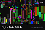 Digital Data Glitch V03, a Background Graphic by dvtchk (Thumbnail 1 of 6)